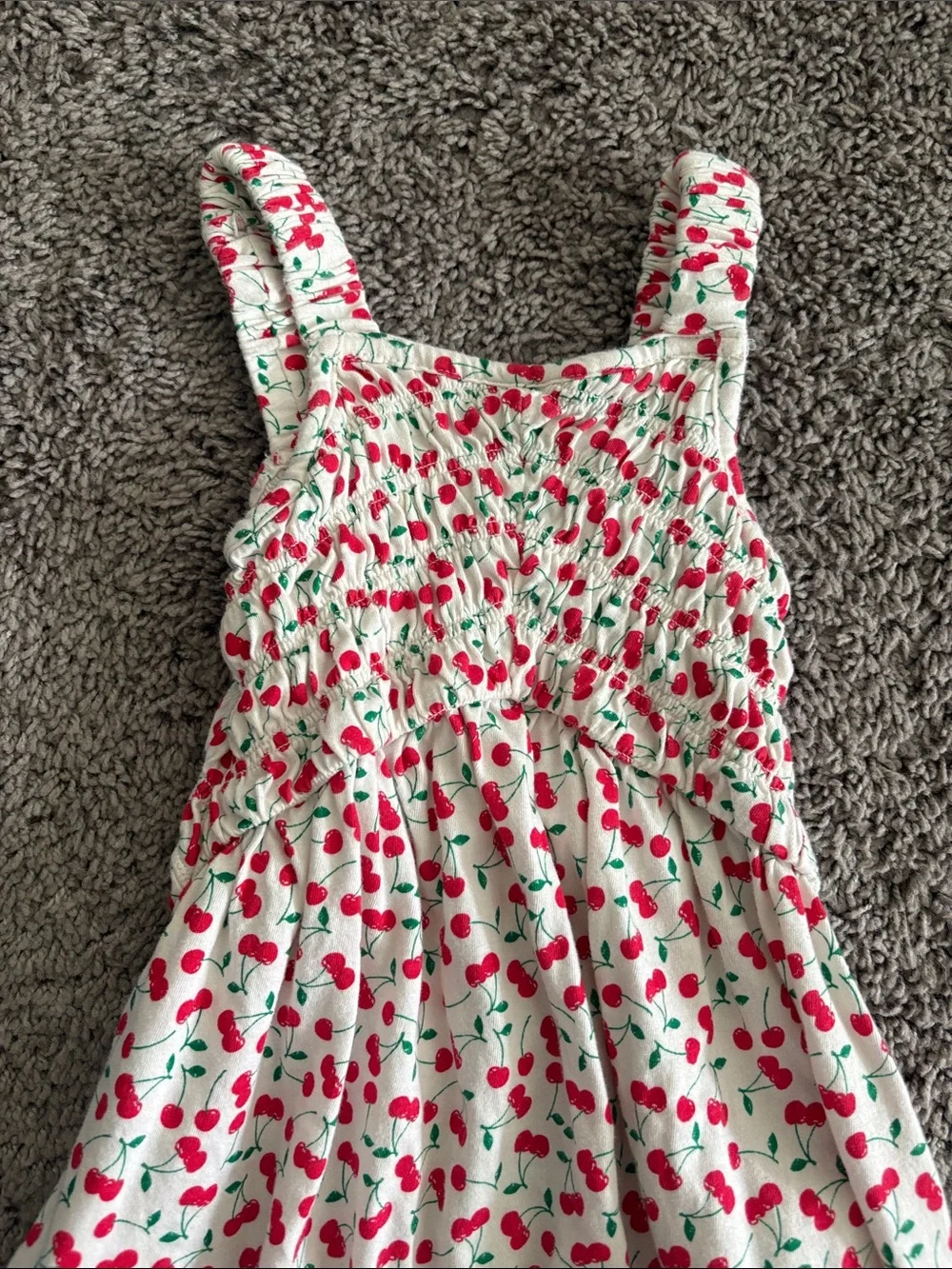 Girls cherry dress